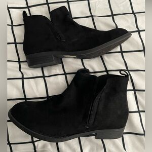 CityClassified Black Booties